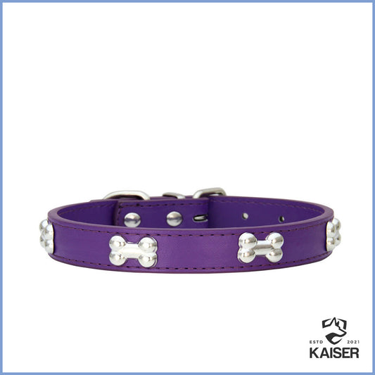 Designer Hundehalsband Violet