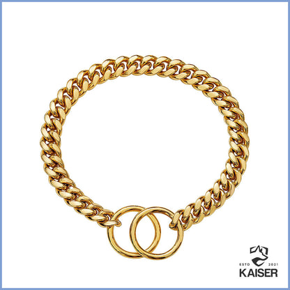 Hundehalsband Gold