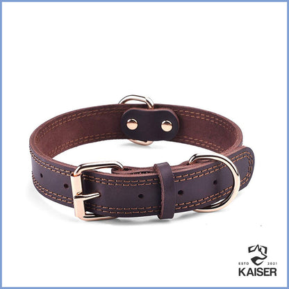 Kentucky Hundehalsband braun Leder